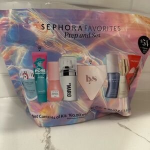 Sephora Favorites Prep and Set Kit NIB Full Size and Minis $172 Value